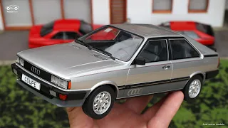 1:18 Audi Coupe GT (B2) 1980, Zermatt Silver - Model-Car Group [Unboxing]