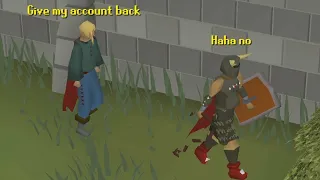 Leaking my Runescape Password (Players hack = they get PKed)