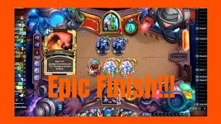 Control Warrior vs Druid with 2 Malygos, 4 Moonfires, and a Swipe | Saviors of Uldum | Hearthstone