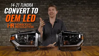 How to install OEM LED headlights on your 14-21 Toyota Tundra with the Morimoto Adapter Harness