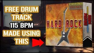 Hard Rock Metal Drum Track - 115 BPM (FREE HQ WAV DOWNLOAD)