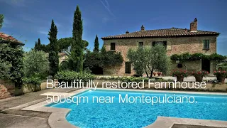 Newly Restored Villa in Tuscany: 1 450 000 Euros I The most Expensive Houses for Sale in Italy !