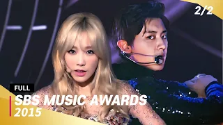 [FULL] SBS Music Awards 2015 (2/2) | 20151227 | EXO, SHINee, Girls' Generation, Red Velvet, TWICE