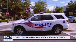 DC police identify man killed in officer-involved shooting Saturday in Northwest | FOX 5 DC