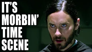 Morbius "It's Morbin' Time" Scene