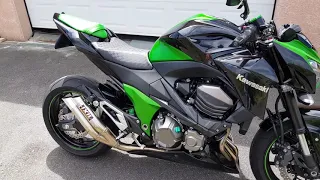 Kawasaki z800 échappement ixil