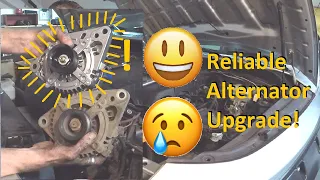 FJ Cruiser Engine Upgrade Part 1: OEM High Output Alternator Install (From a Tacoma)