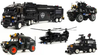 How to Build Epic Police  LEGO playsets -WOMA Swat Corps