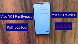 Vivo Y01 Frp Bypass Without Tool/Pc || How To Reomve Frp Vivo Y01 || Frp Unlock