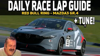 Gran Turismo 7 Daily Race Lap Guide w/ Tune - Red Bull Ring - Mazda3 Gr. 4