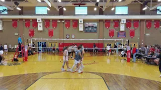 240413 Arbor View Men's Varsity Volleyball vs Sierra Vista Part 2.  Aggies Classic Tournament