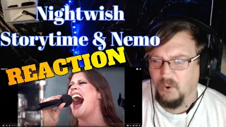Nightwish - Storytime & Nemo (live at Pinkpop 2022) REACTION !!