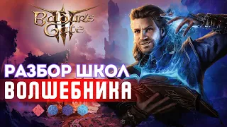 Baldur's gate 3  | Школы Волшебника