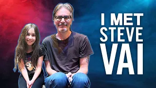 I met STEVE VAI