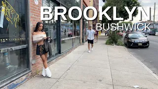 NEW YORK CITY Walking Tour [4K] - BROOKLYN - BUSHWICK