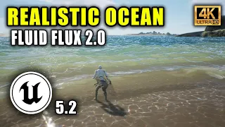 Unreal Engine 5 - REALISTIC OCEAN - Fluid Flux 2.0