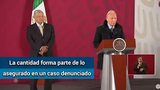 Gertz Manero entrega 2 mil mdp al Instituto para Devolver al Pueblo lo Robado