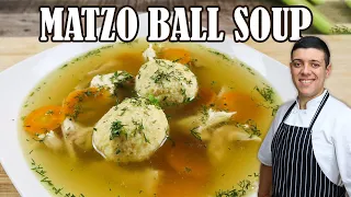 Best Matzo Ball Soup | Recipe by Lounging with Lenny