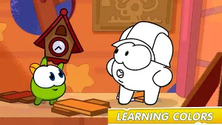 Colouring Book - Learning colours with Om Nom:  Tree House