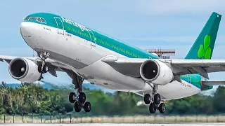 20 MINUTES of CLOSE UP TAKEOFFS and LANDINGS | Dublin Airport Plane Spotting [DUB/EIDW]