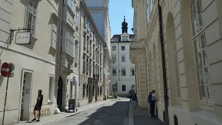 Strolling at the Historical Place in Vienna