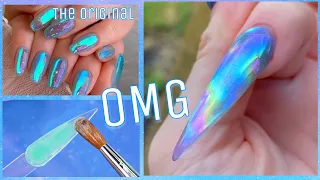 Trying Aurora Nails (and making custom acrylics)