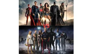 Justice League vs The Seven | DCEU vs The Boys