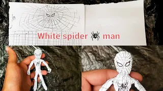 how to make peper spider man the White ( Mahmoud porma)