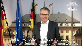 Neujahrsansprache des Landtagspräsidenten zum Jahr 2021