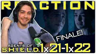 MCU FAN Watches Marvel's AGENTS OF SHIELD For The First Time Ever! | 1x21-1x22 REACTION!!