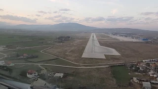 Skopje approach&landing ATR72