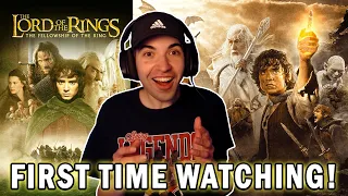 The Lord of the Rings: The Fellowship of the Ring REACTION! | FIRST TIME WATCHING!