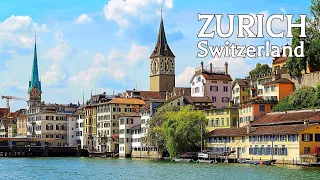 🇨🇭 Walking in ZURICH 4K, Switzerland