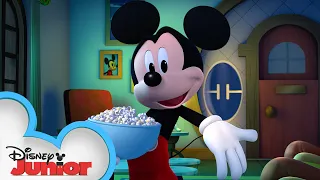 Spooky Movie Night | Hot Diggity Dog Tales | Mickey Mouse Mixed-Up Adventures | @disneyjunior
