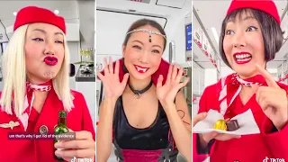 [ 1 HOUR ] JEENIE WEENIE True Story on Cabin Crew | FUNNY JEENIE WEENIE SKITS COMPILATION