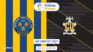 Shrewsbury Town 4-1 Cambridge United | Highlights 21/22