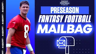 Answering Mailbag Questions LIVE + Latest Injuries, News, & Notes! | 2023 Fantasy Football Advice