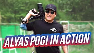 Alyas Pogi in Action! Shooting sa Firing Range | Ramon Bong Revilla Jr. Vlog