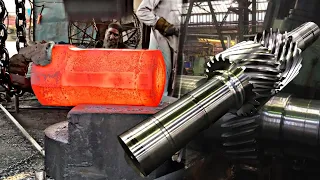 Most Satisfying Manufacturing Process of Refineries Double Helical Gear Pinion Shaft