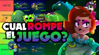 🧬 ¿Que mutación ROMPE EL JUEGO? - #brawlstars #tierlist