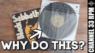 Try sleeving vinyl records this way and you will never go back