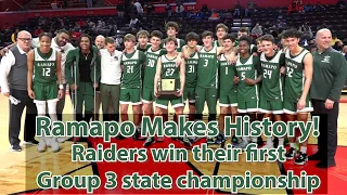 Ramapo 55 Nottingham 42 | Boys Group 3 State Final | Raiders Win 1st State Title in Program History!