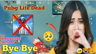 BYE BYE PUBG LITE 😭💔 0.24.0 | i Quit Youtube | PUBG MOBILE LITE 0.25.0 CONFIG USER @GujjarXyt