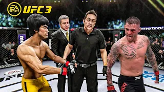 UFC 3 Bruce Lee vs Dustin Poirier - EA Sports UFC 3 - Epic Fight 🔥🐲