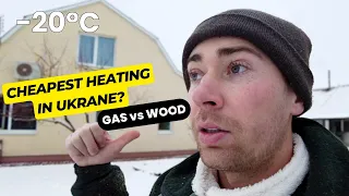 How We Heat Our House in Ukraine? | Winter in the Countryside 🇺🇦
