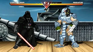 DARTH VADER vs PREDATOR - Highest Level Awesome Fight!