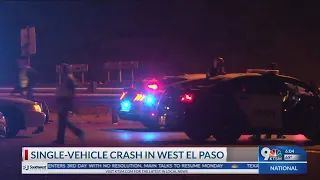 1 person dead after crash in West El Paso