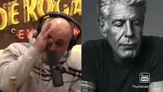 Joe Rogan got emotional talking about Anthony Bourdain