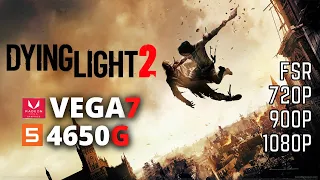 Dying Light 2 | VEGA 7 OC RYZEN 5 4650G4600G 16Gb Ram