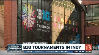 Big 10 tournaments in Indy
